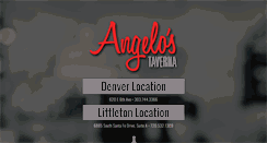Desktop Screenshot of angelostaverna.com
